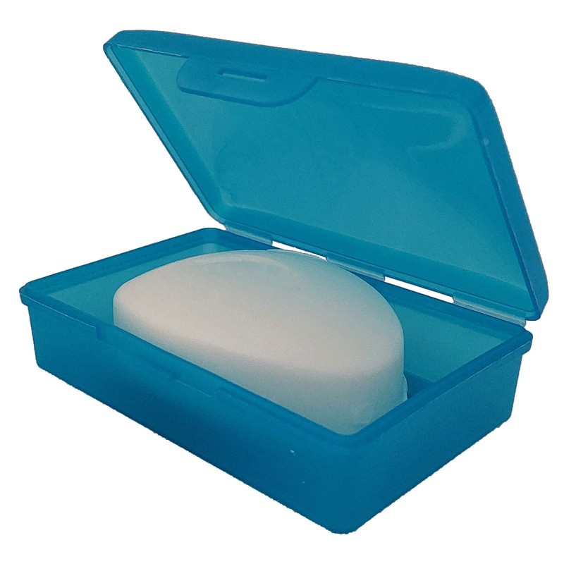 American Comb: Soap Box 1 Ct Aqua - Made in