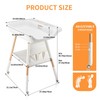 JMMD Baby Changing Table, Changing Station for Nursery, Adjustable Height