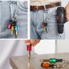 6 pieces 1/4 inch hex shank screwdriver bits, drill holder