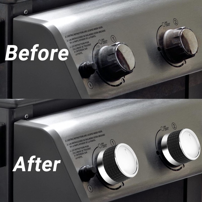 only fire Grill Control Knob, 2 Pack Gas Burner Replacement