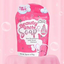 Beauty White Soap by You Glow Babe, 5 Bars x 70g