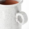 Homeroots 9" Gray Cylinder Ceramic Urns Jars