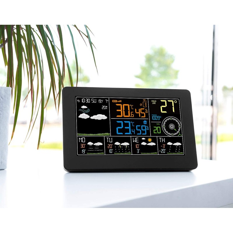 infactory Outdoor Thermometer, WLAN Wireless Weather Station, Outdoor Sensor, 5