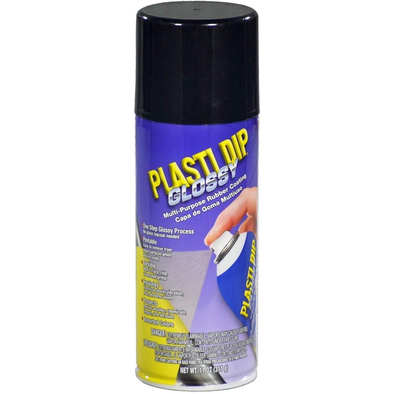 Plasti Dip Glossy Black Rim Kit, 11 oz Aerosol, Pack