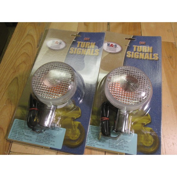 K+S SIGNAL LIGHT SET 2 REAR / YAMAHA XJ550 XJ650