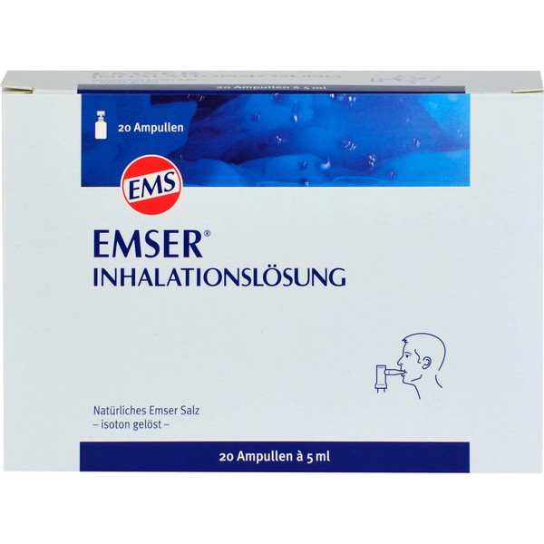 EMSER Inhalationslösung, 20 pcs. Ampoules