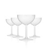 Drinique Unbreakable Coupe Champagne Glasses (Set of 4) 8oz Classic