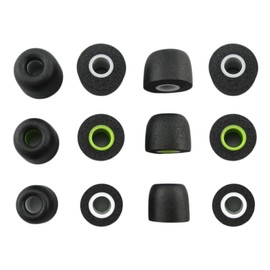 Zotech 6 Pair Memory Foam Replacement Earbuds, Ear Tips for JayBird BlueBuds X, X2 & X3 Sport Headphones (S/M/L)