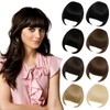 SHEDOWIG Bangs Hair Clip in Bangs Synthetic Hair Extensions Front