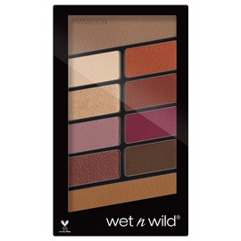 Wet n Wild - Eye Shadow Palette Makeup, 10 Highly Pigmented Colours - Mix of Shimmer + Matt in an Eyeshadow Palette