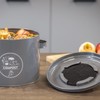Esschert Design Carbon Steel Composter with Activated Carbon Filter in