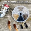 Ghanneey Fishing Fly Tying Beads for Jig Hooks Fly Tying