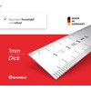 BAUHELD® Steel Ruler 150 mm [EG-1] - Steel Ruler with
