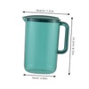 Sosoport Household Cold Water Pitcher Lightweight Juice Kettle for Fridge