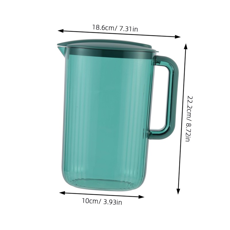 Sosoport Household Cold Water Pitcher Lightweight Juice Kettle for Fridge