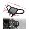 VEISUTOR Front Bumper for Raptor YFM 700 2006-2022, Black Aluminum