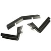 KUAFU Front Bumper Fillers Cover Vehicle Set Compatible with 1979-1985
