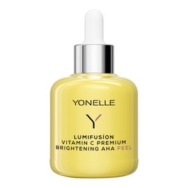 YONELLE Peeling Gesicht mit AHA-Säuren und Vitamin C - LUMIFUSION - Fruchtsäurepeeling - Aufhellende Verfärbung - AHA Peeling - 50 ml