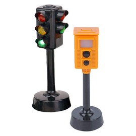 Tomaibaby Traffic Light Toy Traffic Light Lamp Traffic Signal Toy Traffic Injury Camera Toy for Children Pack of 2