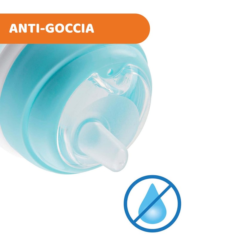 Chicco Vaso de Transición, 4 Meses+, color Azul, 112 g