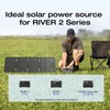 EF ECOFLOW 45W Portable Solar Panel with Type-C, 25% Conversion