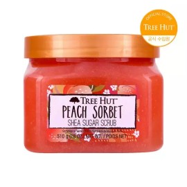 Tree Hut [트리헛] 바디스크럽 피치 소르베 510g Tree Hut Body Scrub Peach Sorbet 510g