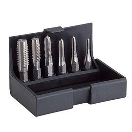 Völkel 67010 Threading-Bits Set M3-M10 of HSS-G, Grey/Silver