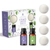 Pursonic 4-Pack Laundry Wool Dryer Balls with Lavender & Peppermint