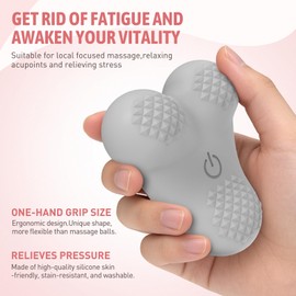 Multifunctional Electric Massager, Gray