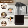 Cold Brew Coffee Maker Pitcher, 64oz Iced Coffee Tea Pitcher