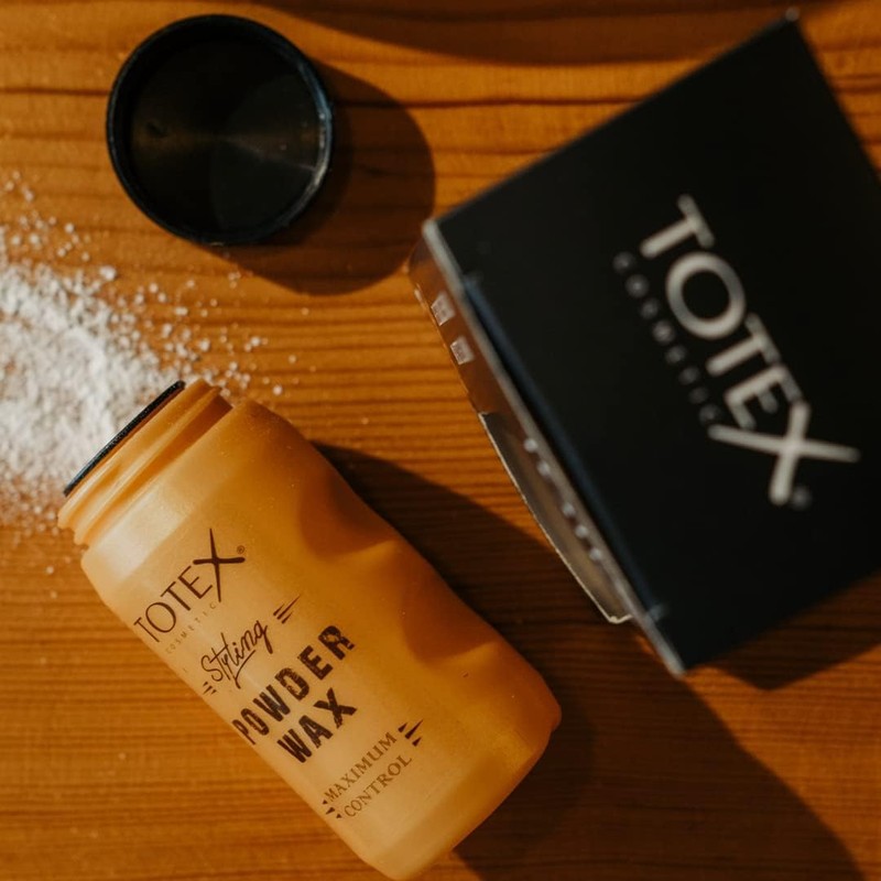 Totex Hair Styling Texturising Matte Powder Wax 20g & Wide