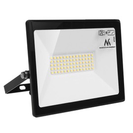 Maclean MCE550 NW LED Floodlight IP65 Waterproof Spotlight Outdoor Lighting Light Slim Premium 4000lm (Neutral White 4000K, 50W)