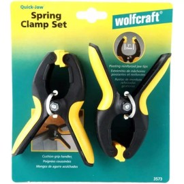 Wolfcraft Spring Clamp Set, 2"