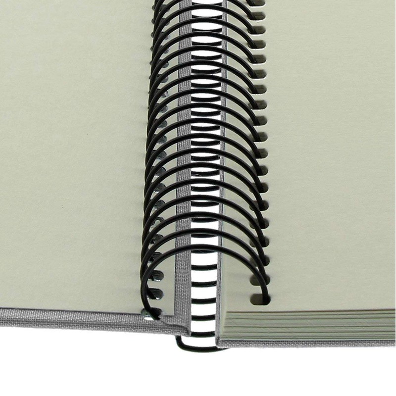 linum photo album 20/20 grey - spiral album
