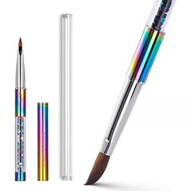 Shine Chance Diamante De Imitación De Arcoíris 100% Kolinsky De Shine Cha