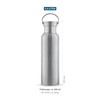Sprengers Stainless Steel Water Bottle with Handle - Leak-proof &