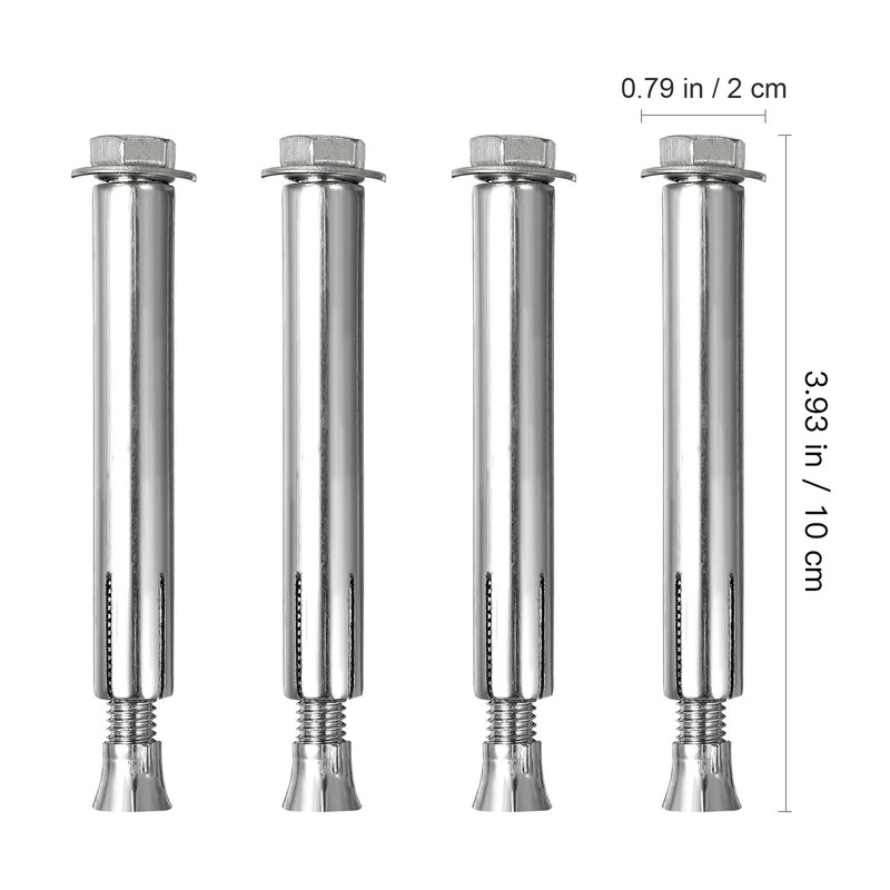 CORHAD Driveway Bolt Expansion Screws for Speed Bump Installation Concrete