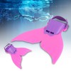 Kids Teenagers Shallow dives Mermaids Monofin Flippers Swimmable Tail