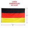 Germany Flag Bunting and Flag Set - German - All