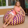 Posh Creations Bean Bag Chair for Kids, Teens, and Adults