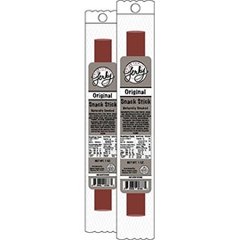 Moses Family Beef Jerky, Original Snack Stick, 1 Ounce (Pack of 15), Fresh, Meat Stick