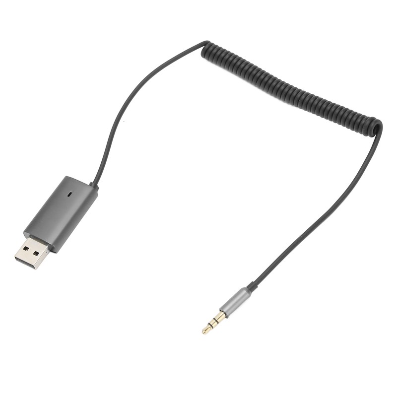 Bluetooth 5.1 Aux Adapter Built in Mic Hands Free Call