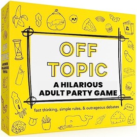 OFF TOPIC Juego de fiesta para adultos - Divertidos juegos de mesa para adultos para grupos de 2 a 8 jugadores - Divertido juego de cartas nocturnas para amigos, familia y más