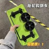 Mini Folding Portable Shopping Cart - Compact Household Trolley with Backpack Style Purple Flower Strap Design 5ea