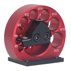 8 to 20mm Dowel Maker, Round Dowel Maker, Round Dowel Maker, Aluminum Alloy Body, Cemented Carbide Blade, Dowel Cutter Plate, for Woodworking