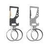 Ieron 2pcs Keychain Metal Keyring Bottle Opener Men'S Car Keychain