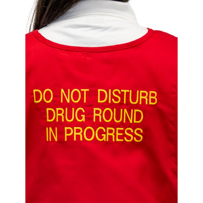 Mirabella Health & Beauty Unisex Cura Tabard Apron Red M