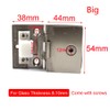 90 Degree Glass Door Pivot Hinge Kit Zinc Alloy Shower