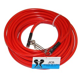 JCS Spearfishing Tow Line, Bright Orange, 50 Feet