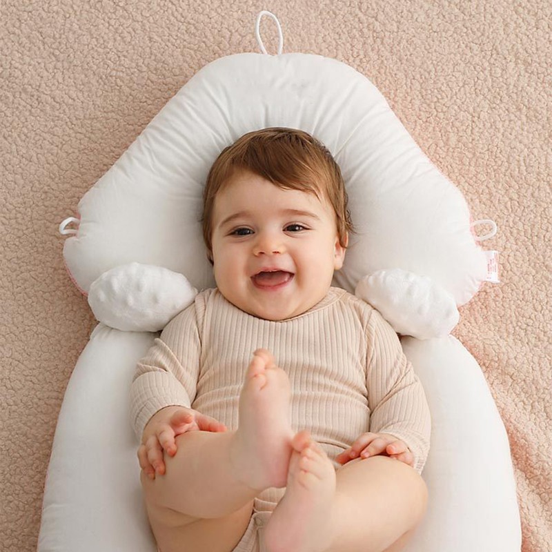 Toddler Neck Pillow Stable Support Safe Soft Breathable Cotton Fabric